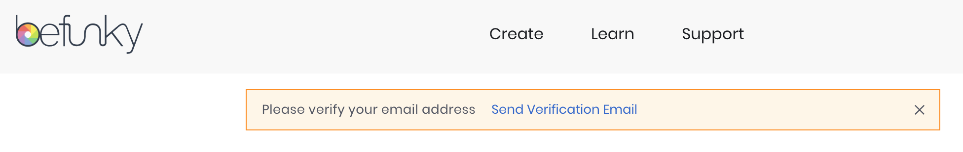 Verification email example