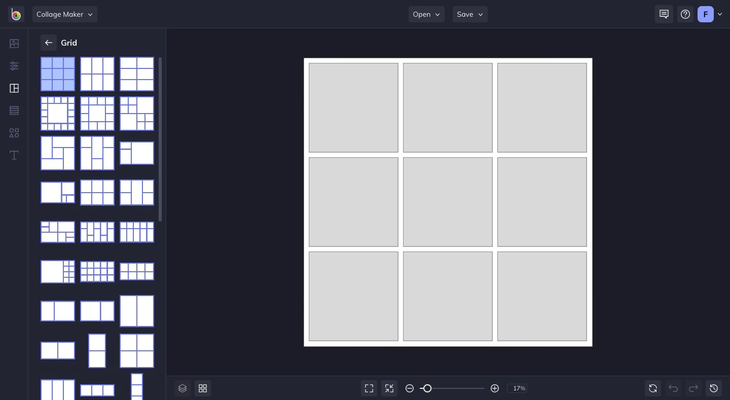 Grid Template Layout Options
